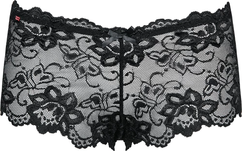 Obsessive Idillia Lace Shorties Black