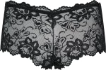 Obsessive Idillia Lace Shorties Black