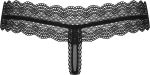 Obsessive 857-THO Lace Thong Black