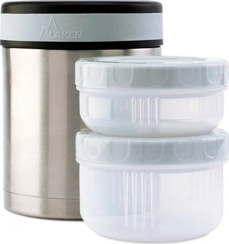 Laken Kukuxumusu Θερμός Φαγητού με 2 Δοχεία 1000ml