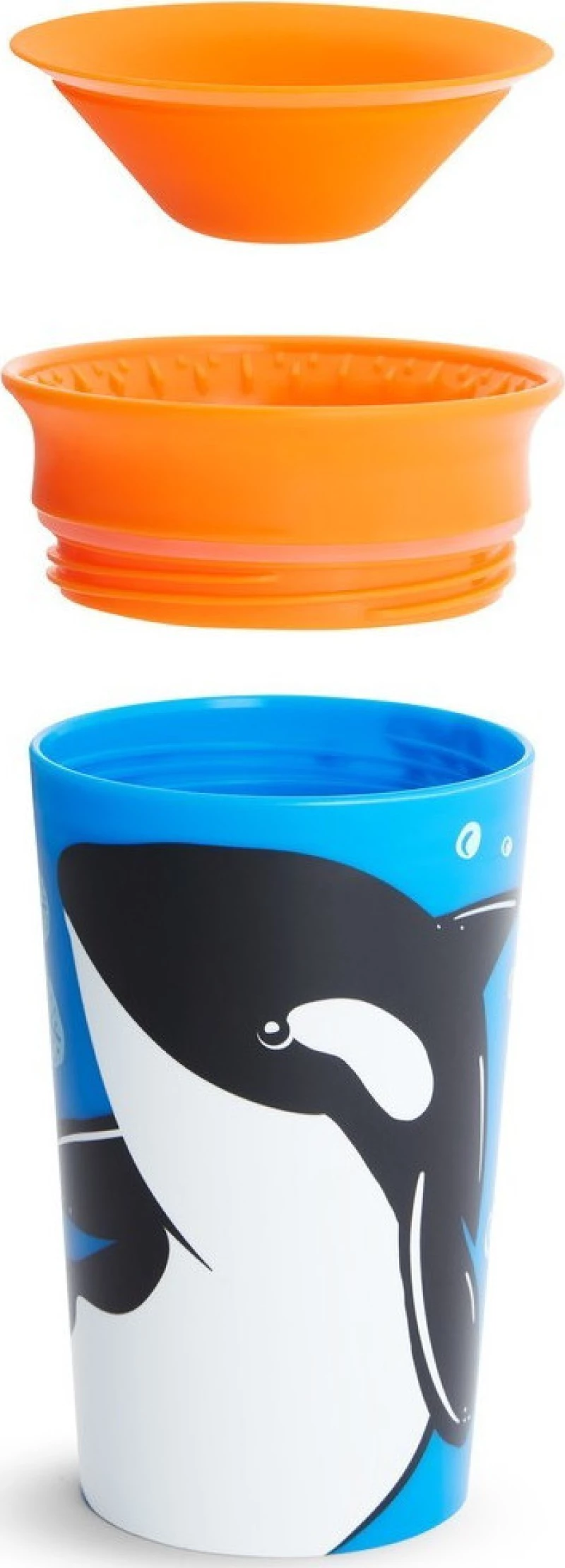 Munchkin Miracle 360° Wildlove Sippy Cup Orca 266ml