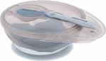 Kikka Boo Bowl With Spoon Blue