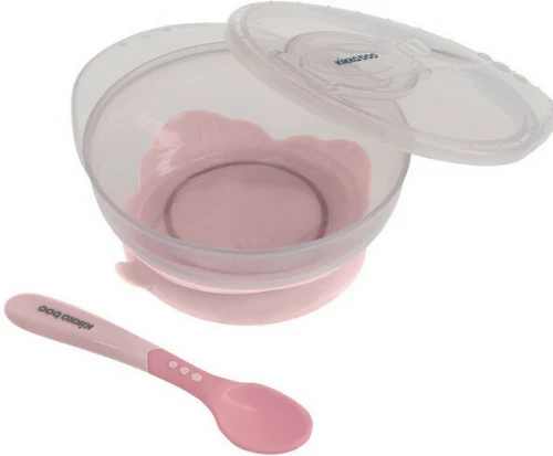 Kikka Boo Bowl With Spoon Beige