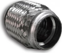 Americat Σπιράλ Εξάτμισης Inox με Πλέγμα 55x105mm Universal