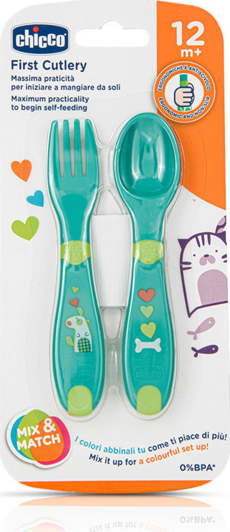 Chicco Baby's First Cutlery Set