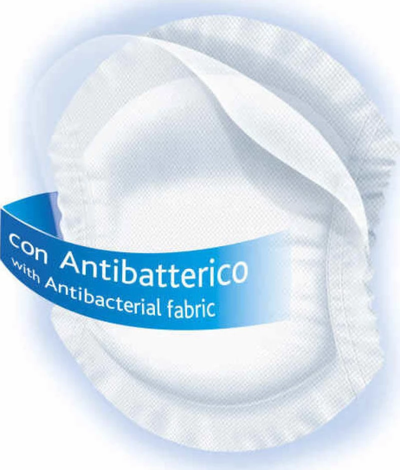 Chicco Επιθέματα Στήθους Αντιβακτηριακά, 60τμχ