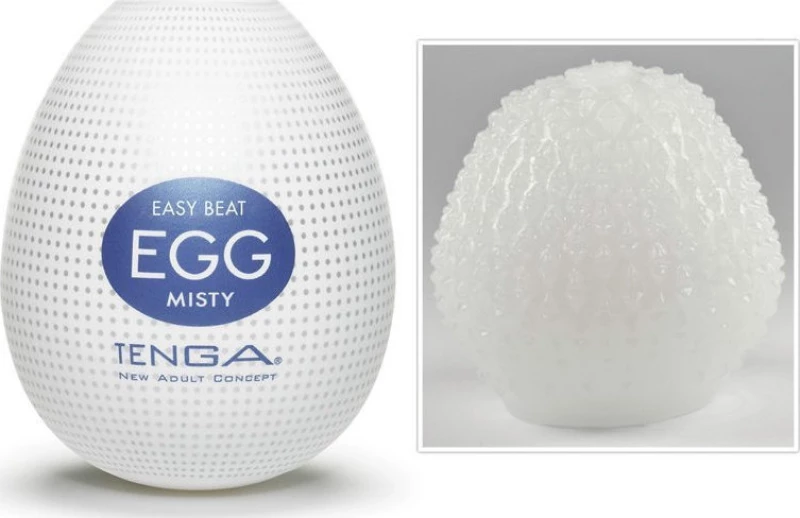 Tenga EGG Misty White