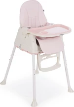 Kikka Boo High Chair 2 in 1 Creamy Pink
