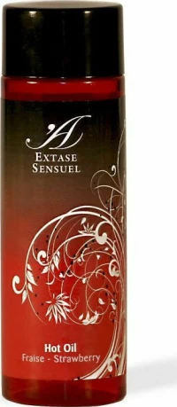 Extase Sensuel Hot Oil Strawberry 100ml