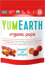 YumEarth Βιολογικά Γλειφιτζούρια Φρούτων 14τμχ 85gr