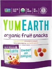 YumEarth Βιολογικά Σνακ Φρούτων 50gr