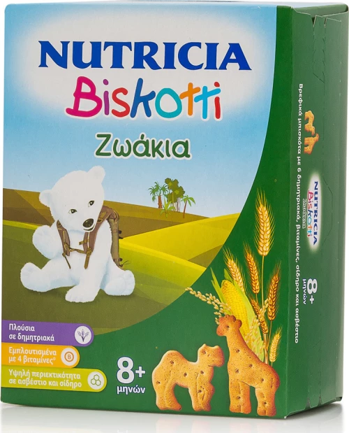 Nutricia Biskotti Ζωάκια 180gr
