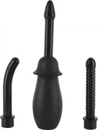 Seven Creations Anal Douche Kit Black