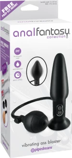 Pipedream Anal Fantasy Collection Vibrating Ass Blaster Black 17.4cm
