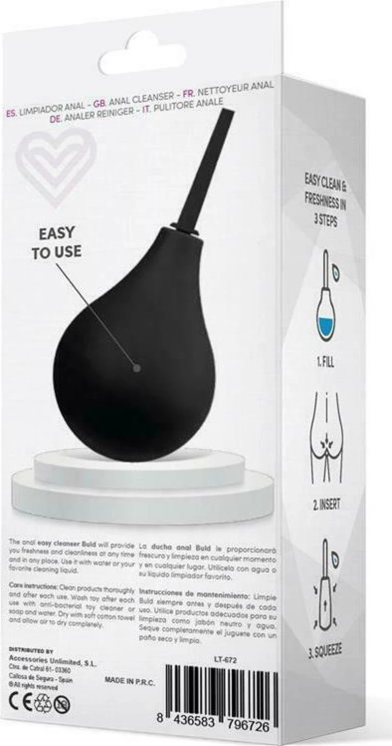 LATETOBED DARKBULD EASY MINI CLEANSER BLACK