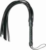 Easytoys Leather Flogger Whip Small Black