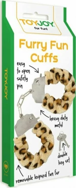 ToyJoy Furry Fun Cuffs Leopard