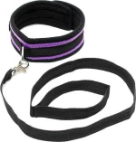 Rimba Soft Collar With Leash Purple