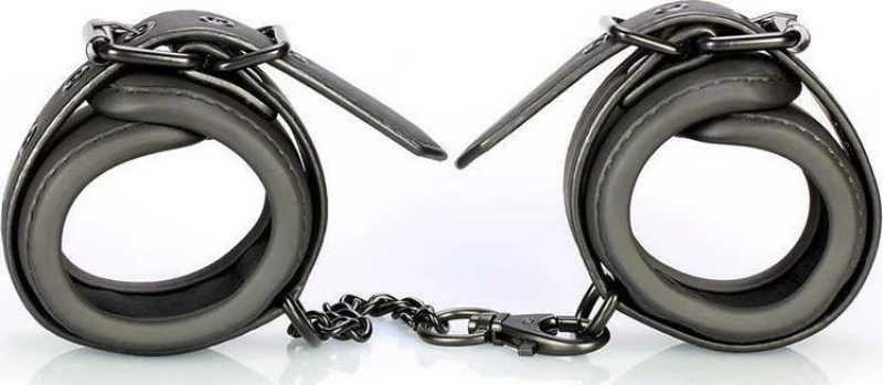 IntoYou Shadow Handcuffs Vegan Leather Black