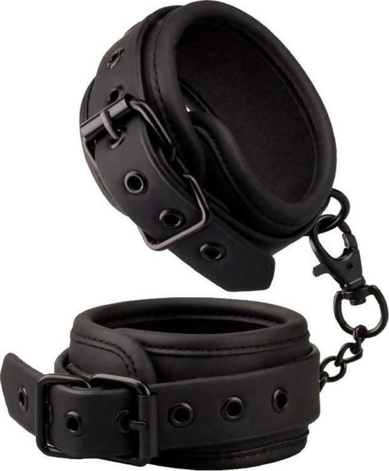 IntoYou Shadow Handcuffs Vegan Leather Black