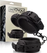 IntoYou Shadow Handcuffs Vegan Leather Black