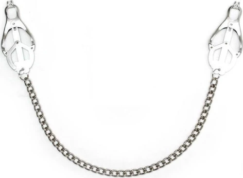 Rimba Metal Nipple Clamps With Chain