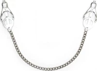 Rimba Metal Nipple Clamps With Chain