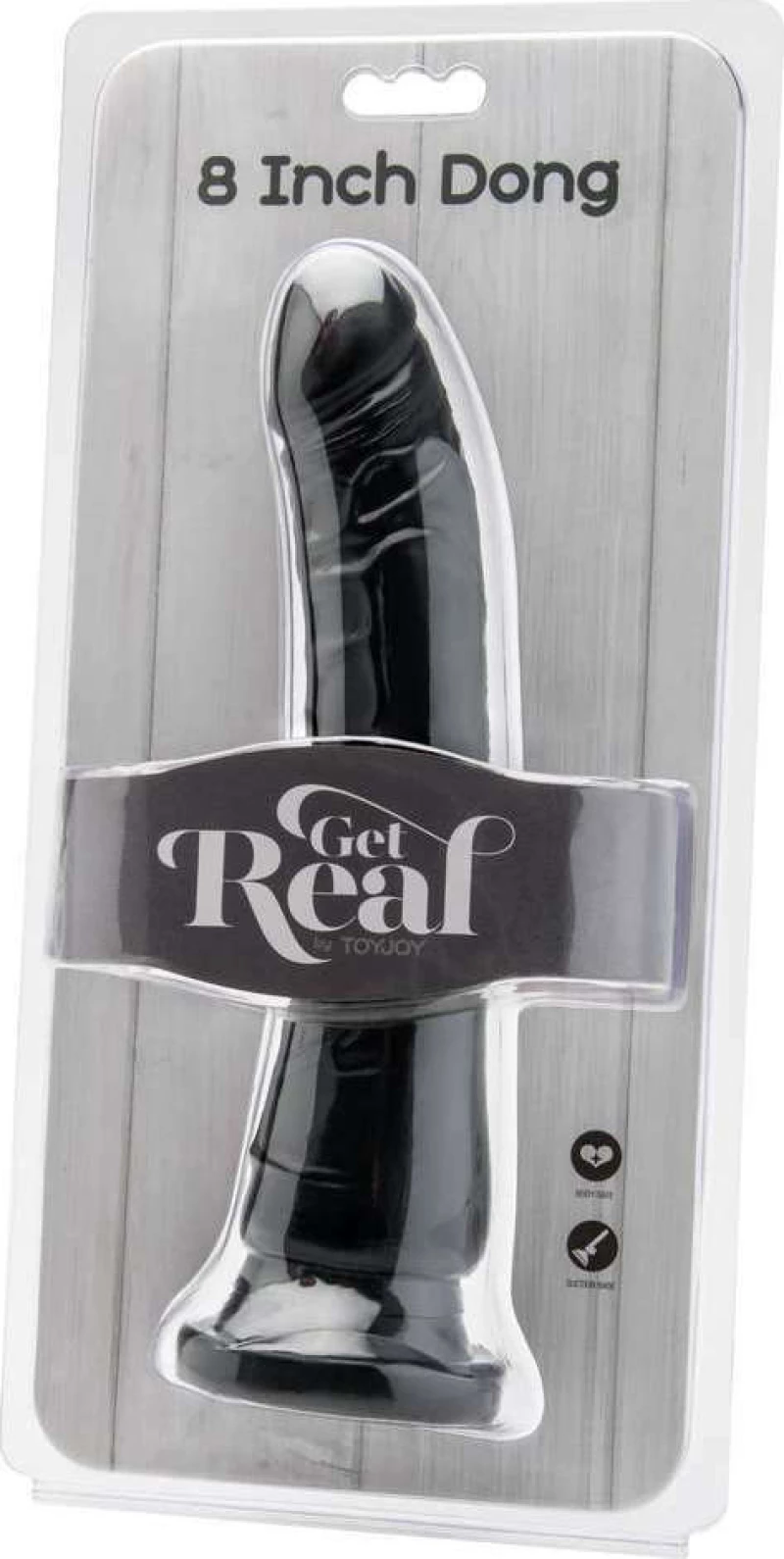 ToyJoy Get Real Dong 22cm Black