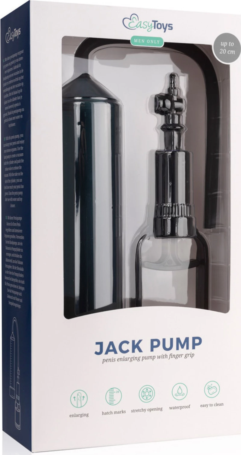 Easytoys Finger Grip Penis Pump Black