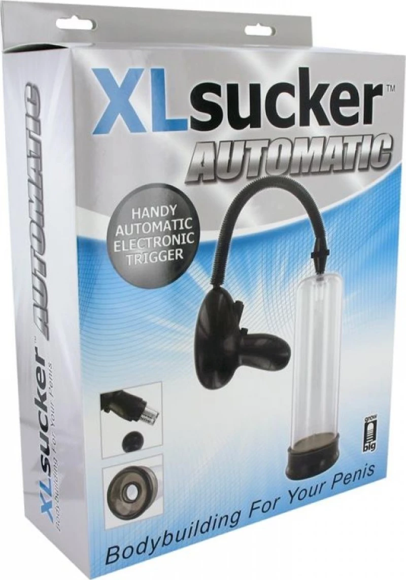 Xl Sucker Automatic Penis Pump Clear