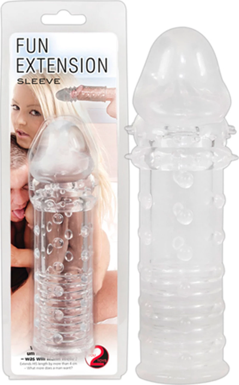 You2Toys Adonis Extension 16cm Clear