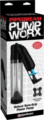 Pipedream Deluxe Sure Grip Power Black