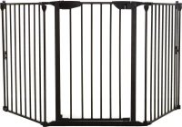 Dreambaby Προστατευτική Πόρτα Newport 3 Panel Black 3τμχ