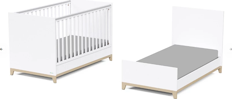 Βρεφικό Κρεβάτι Μετατρεπόμενο Zoom Casababy