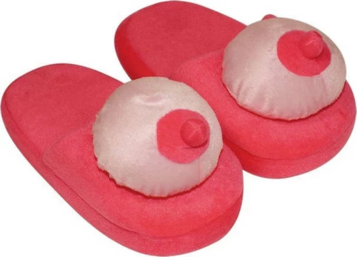 You2Toys Pink-Coloured Boob Slippers