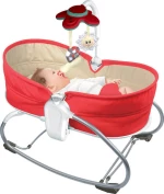 Bebe Stars Ρηλάξ Snooze 3in1 Red