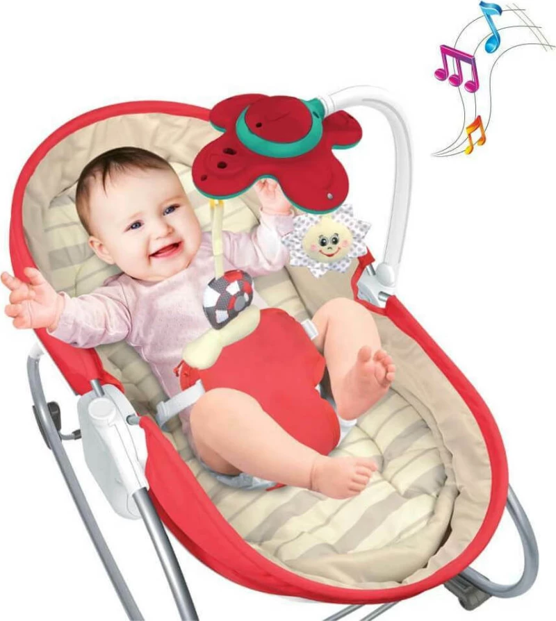 Bebe Stars Ρηλάξ Snooze 3in1 Red