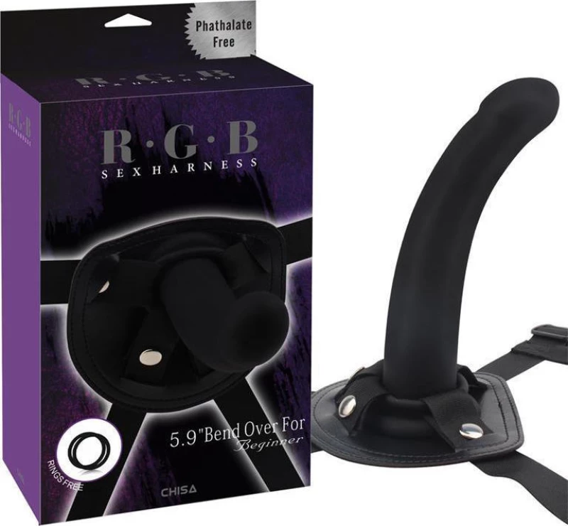 Chisa Novelties Bend Over For Beginner Black 15cm