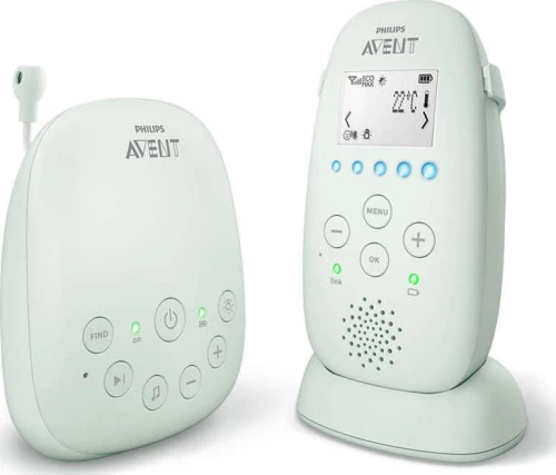 Philips Avent SCD721/26, Συσκευή Παρακολούθησης Μωρού Dect με Έλεγχο Θερμοκρασίας, 1τμχ.