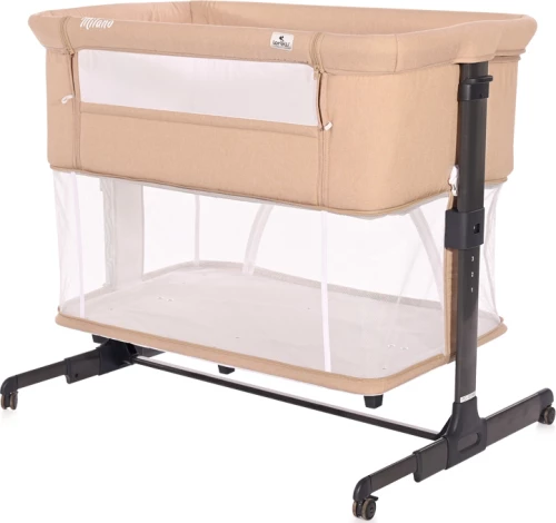 Lorelli Milano Beige Μετατρεπόμενο Λίκνο & Παρκοκρέβατο 2 σε 1 με Κουνουπιέρα 10080440002