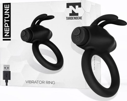 Neptune Vibrating Ring Silicone Rechargable USB