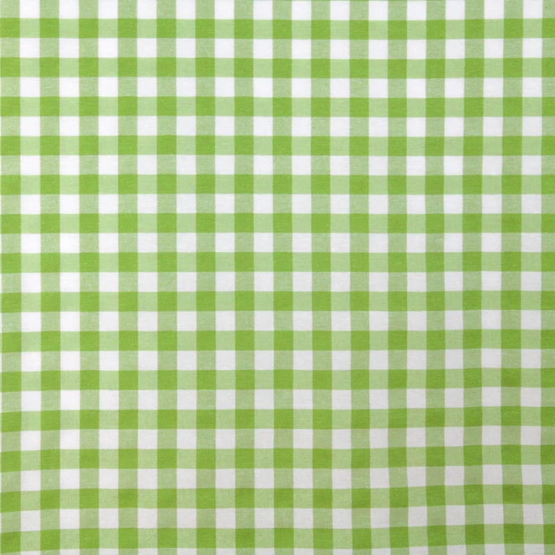 Loneta Τραπεζομάντηλο Menorca 701 Καρό Λευκό/Λαχανί 180x140cm (1τμχ)
