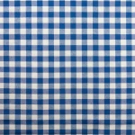 Loneta Τραπεζομάντηλο Menorca 602 Καρό Λευκό/Μπλε 140x140cm (1τμχ)