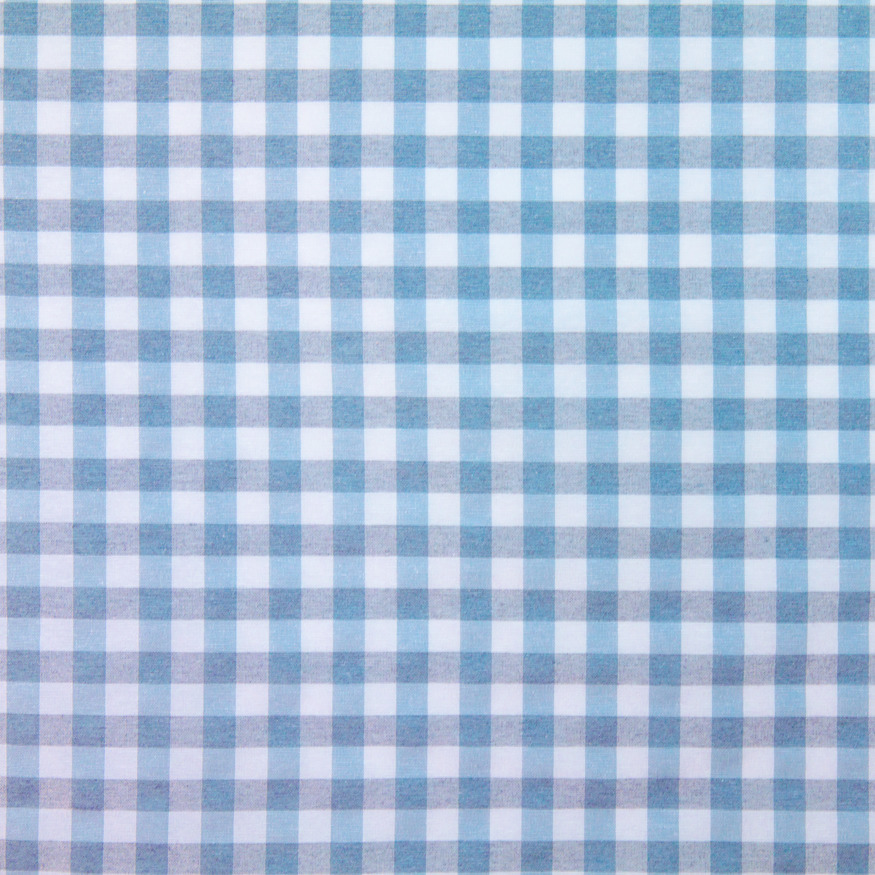Loneta Τραπεζομάντηλο Menorca 601 Καρό Λευκό/Γαλάζιο 180x140cm (1τμχ)