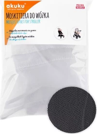 Akuku Κουνουπιέρα Για Καρότσι White