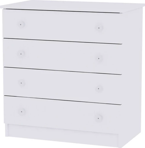 Βρεφική Συρταριέρα White 81x50x86cm