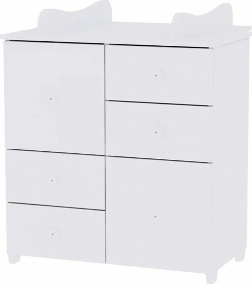 Βρεφική Συρταριέρα Cupboard White 83x71x96cm