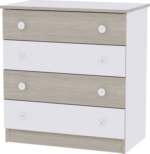 Βρεφική Συρταριέρα White Amber 81x50x86cm
