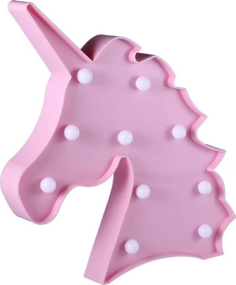 LED Φωτιστικό Μονόκερος Pink