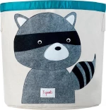 3 Sprouts Storage Bin Raccoon